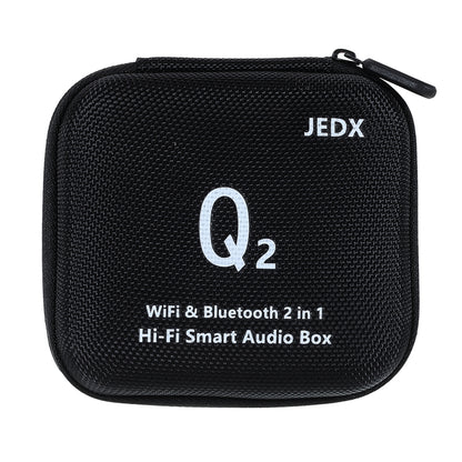 JEDX Q2 WiFi & Bluetooth 2 in 1 Digital Audio Adapter Smart Hi-Fi Audio Box - Audio Receiver Transmitter by PMC Jewellery | Online Shopping South Africa | PMC Jewellery