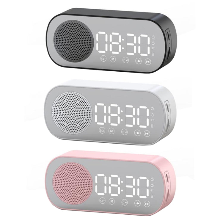 Z7 Digital Bluetooth 5.0 Speaker Multi-function Mirror Alarm Clock FM Radio(Black) - Desktop Speaker by PMC Jewellery | Online Shopping South Africa | PMC Jewellery