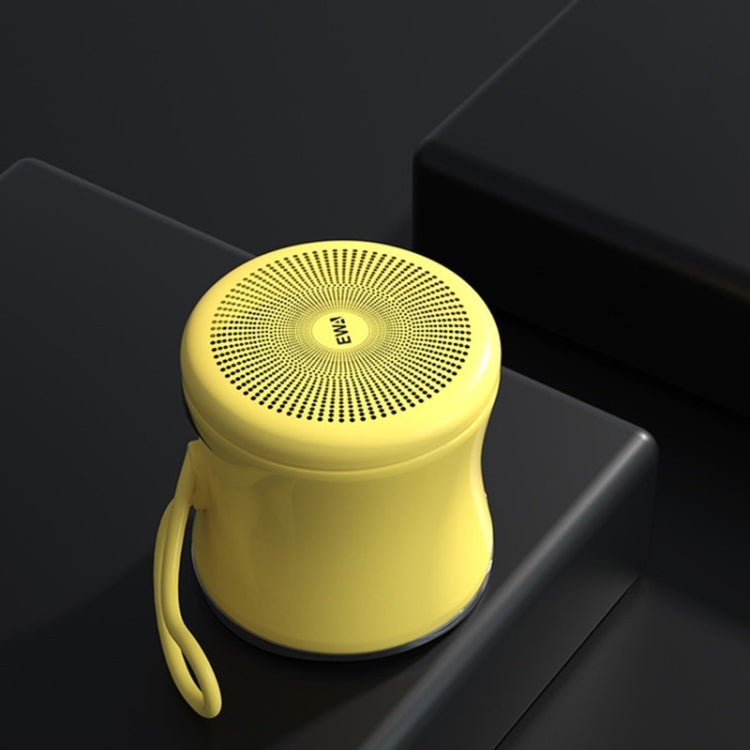EWA A119 Portable Wireless Bluetooth IPX7 Mini TWS Speaker(Yellow) - Mini Speaker by EWA | Online Shopping South Africa | PMC TechLife | Buy Now Pay Later Mobicred
