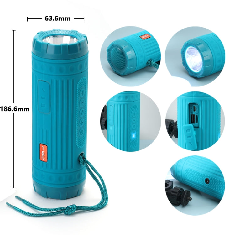 T&G TG312 LED Outdoor Portable Multifunctional Wireless Bluetooth Speaker(Red) - Waterproof Speaker by T&G | Online Shopping South Africa | PMC TechLife | Buy Now Pay Later Mobicred
