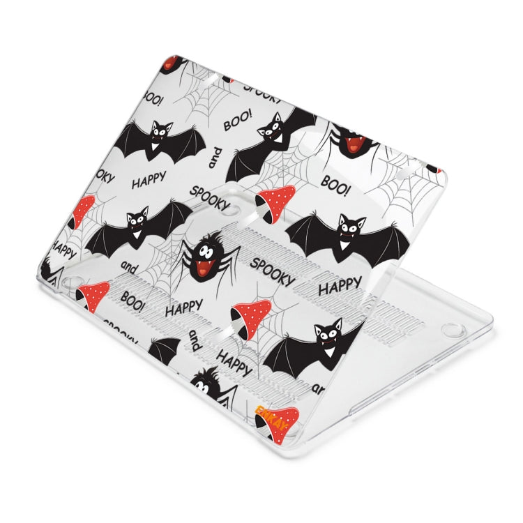 ENKAY Animal Series Pattern Laotop Protective Crystal Case For MacBook Pro 15.4 inch A1707 / A1990(Bat) - MacBook Pro Cases by ENKAY | Online Shopping South Africa | PMC Jewellery