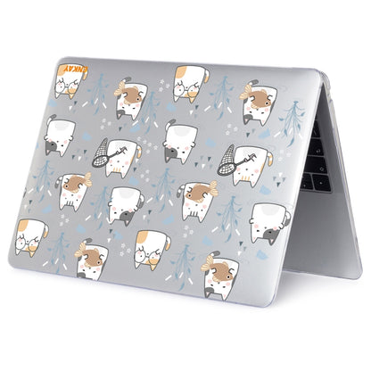 ENKAY Animal Series Pattern Laotop Protective Crystal Case For MacBook Pro 16 inch A2141(Cute Cat) - MacBook Pro Cases by ENKAY | Online Shopping South Africa | PMC Jewellery