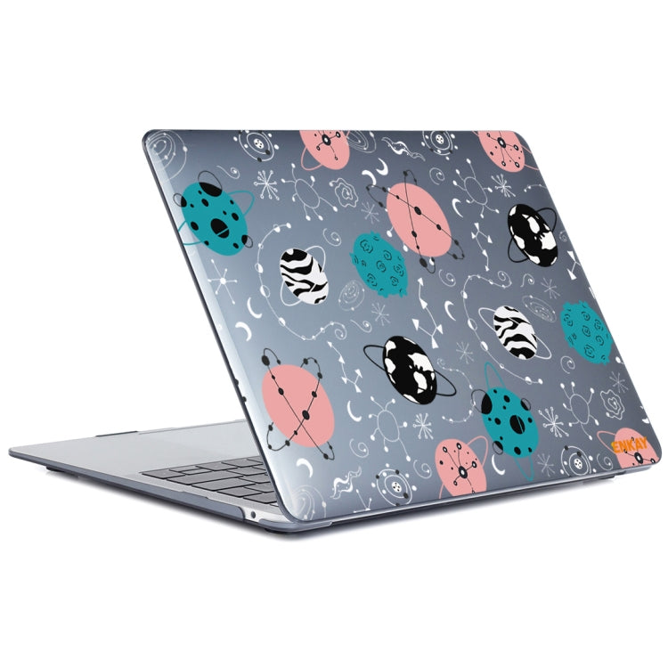 ENKAY Star Series Pattern Laotop Protective Crystal Case For MacBook Pro 13.3 inch A2251 / A2289 / A2338 2020(Geometric Planet) - MacBook Pro Cases by ENKAY | Online Shopping South Africa | PMC Jewellery