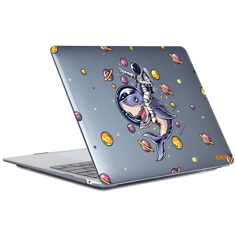 ENKAY Star Series Pattern Laotop Protective Crystal Case For MacBook Pro 13.3 inch A2251 / A2289 / A2338 2020(Shark Astronaut) - MacBook Pro Cases by ENKAY | Online Shopping South Africa | PMC Jewellery