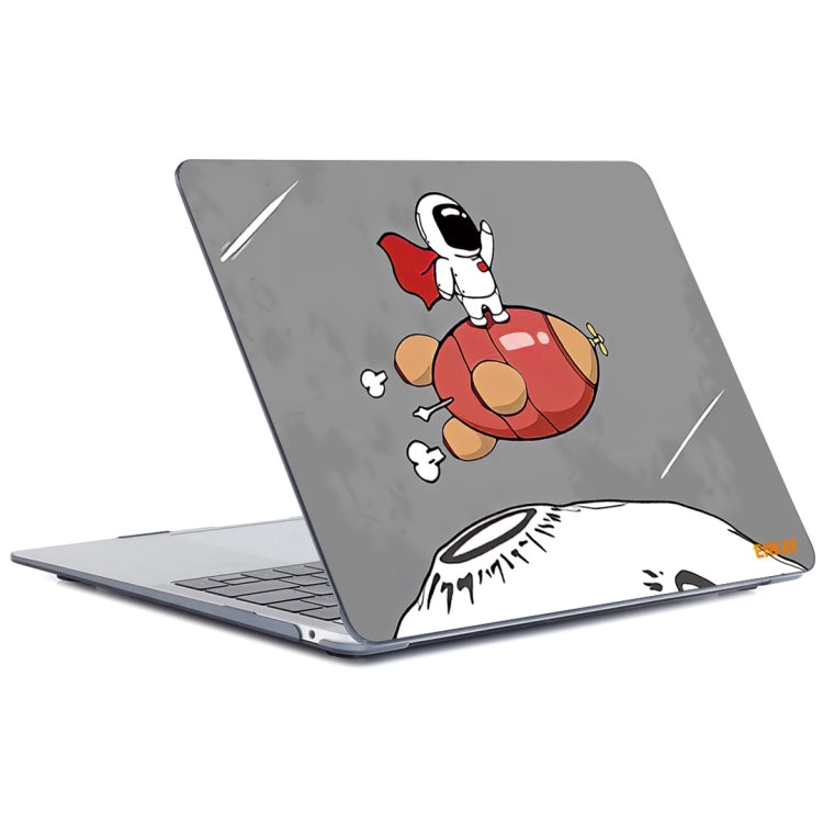 ENKAY Star Series Pattern Laotop Protective Crystal Case For MacBook Pro 14.2 inch A2442 (2021)(Rocket Astronaut) - MacBook Pro Cases by ENKAY | Online Shopping South Africa | PMC Jewellery