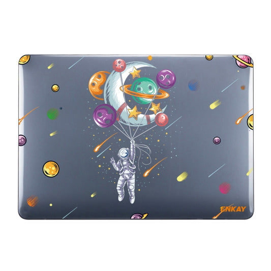 ENKAY Star Series Pattern Laotop Protective Crystal Case For MacBook Pro 14.2 inch A2442 (2021)(Balloon Astronaut) - MacBook Pro Cases by ENKAY | Online Shopping South Africa | PMC Jewellery