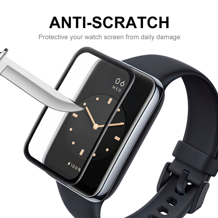 5 PCS For Xiaomi Band 7 Pro ENKAY 3D Full Coverage Soft PC Edge + PMMA HD Screen Protector Film - Screen Protector by ENKAY | Online Shopping South Africa | PMC TechLife | Buy Now Pay Later Mobicred