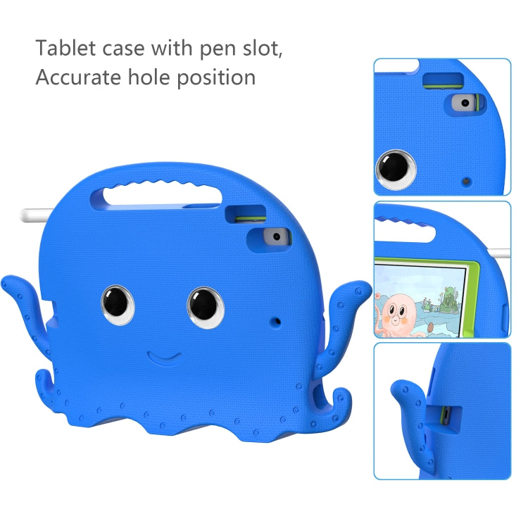 For iPad 10.2 2019 / 2020 Octopus Style EVA + PC Tablet Case with Strap(Blue) - iPad 10.2 Cases by PMC TechLife | Online Shopping South Africa | PMC TechLife | Buy Now Pay Later Mobicred