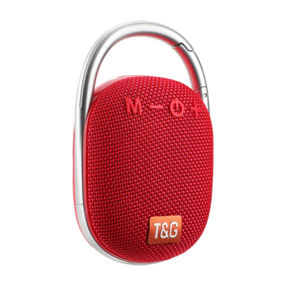 T&G TG321 TWS Portable Wireless Outdoor Mini Speaker with LED Light(Red) - Mini Speaker by T&G | Online Shopping South Africa | PMC Jewellery | Buy Now Pay Later Mobicred