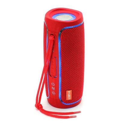 T&G TG288 TWS Portable LED Light Bluetooth Speaker(Red) - Desktop Speaker by T&G | Online Shopping South Africa | PMC Jewellery | Buy Now Pay Later Mobicred