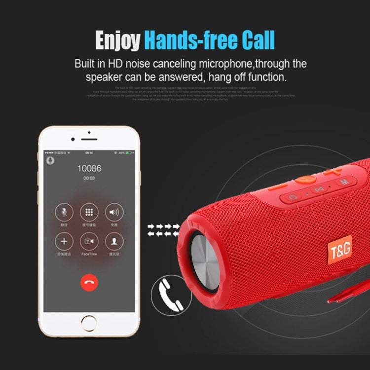 T&G TG341 TWS Portable Wireless Bluetooth HiFi Speaker(Blue) - free shipping - PMC TechLife - Order now!