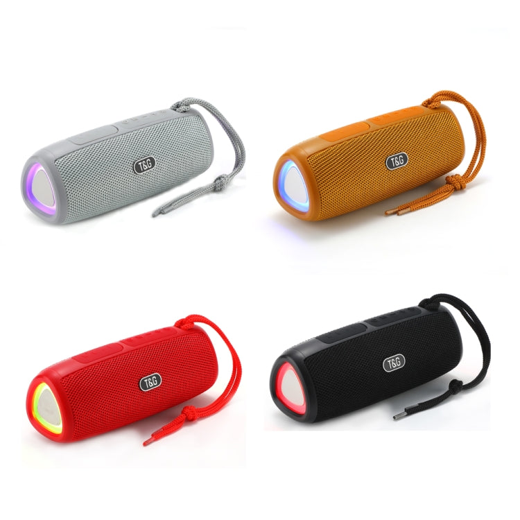 T&G TG344 Portable LED Light TWS Wireless Bluetooth Speaker(Orange) - Desktop Speaker by T&G | Online Shopping South Africa | PMC TechLife | Buy Now Pay Later Mobicred