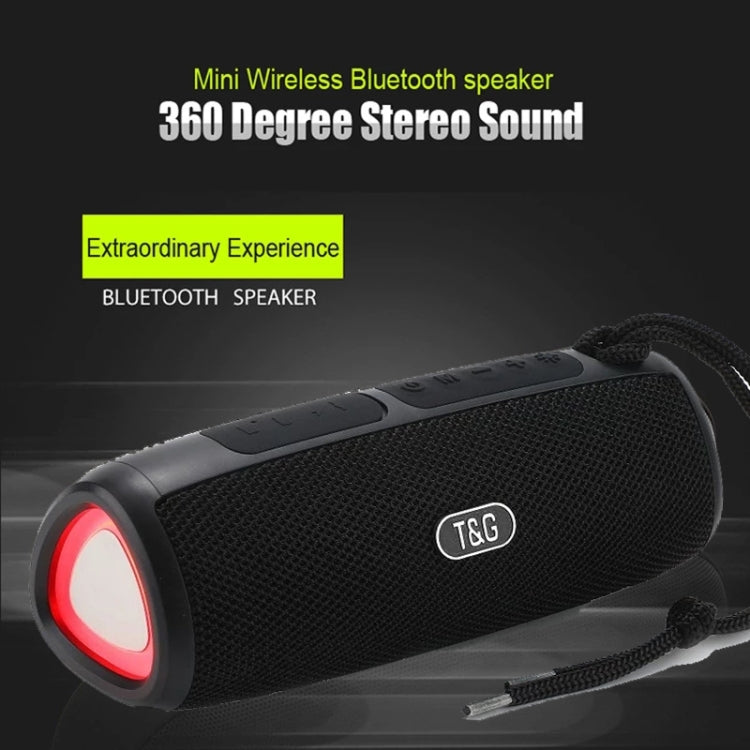 T&G TG344 Portable LED Light TWS Wireless Bluetooth Speaker(Orange) - Desktop Speaker by T&G | Online Shopping South Africa | PMC TechLife | Buy Now Pay Later Mobicred