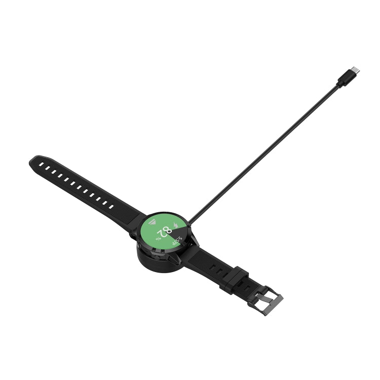 Compatible with Garmin Venu 2 Type-C / USB-C Interface Watch Charger With Data Function(Black) - Charger by PMC TechLife | Online Shopping South Africa | PMC TechLife | Buy Now Pay Later Mobicred