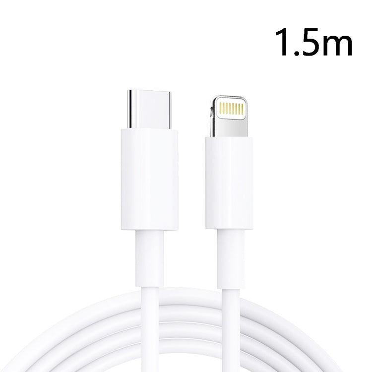 1.5m PD30W USB-C / Type-C to 8 Pin Fast Charging Data Cable for iPhone Series - Normal Style Cable by PMC TechLife | Online Shopping South Africa | PMC TechLife