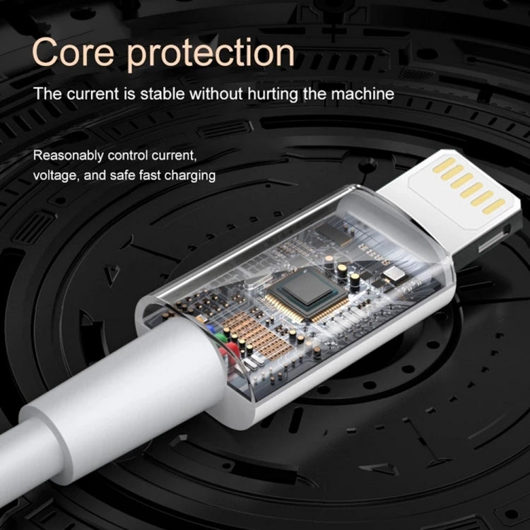 1.5m PD30W USB-C / Type-C to 8 Pin Fast Charging Data Cable for iPhone Series - Normal Style Cable by PMC TechLife | Online Shopping South Africa | PMC TechLife