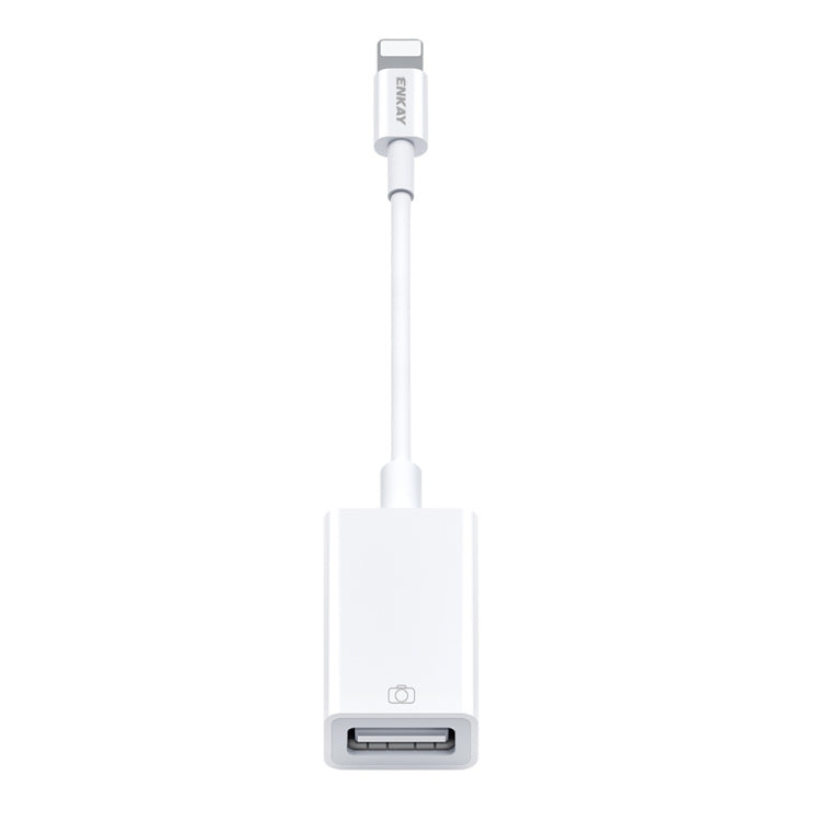 ENKAY ENK-AT108 8 Pin to USB 3.0 OTG Adapter Data Cable for iPhone / iPad - Converter & Adapter by ENKAY | Online Shopping South Africa | PMC Jewellery