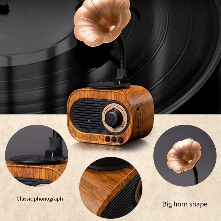 B5 Retro Phonograph Design Portable Wireless Stereo Speaker - Desktop Speaker by PMC Jewellery | Online Shopping South Africa | PMC Jewellery