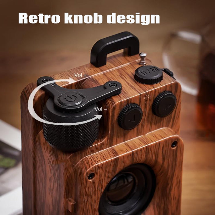 A8 Portable Retro FM Radio Wireless Bluetooth Speaker(Gold) - Desktop Speaker by PMC TechLife | Online Shopping South Africa | PMC TechLife