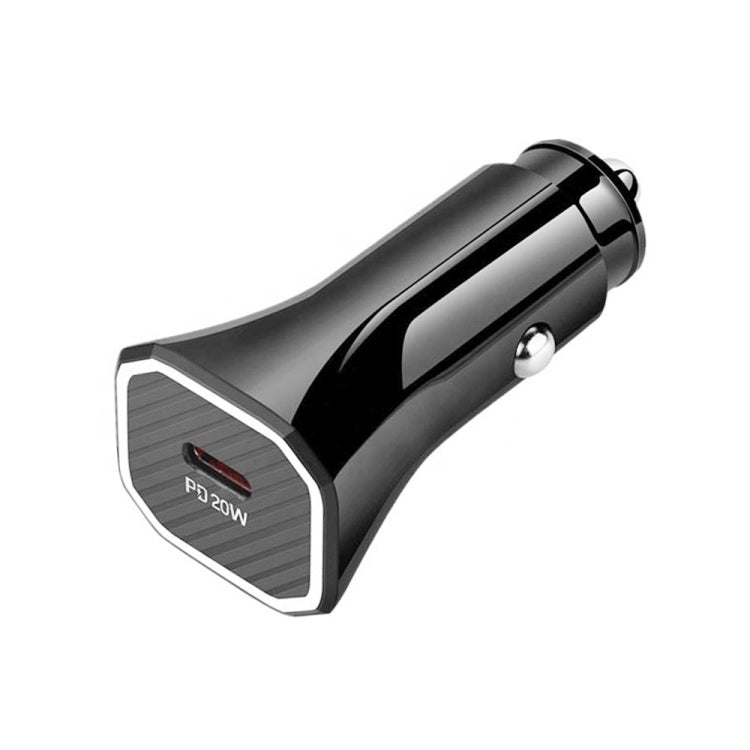 TE-P2 PD 20W Type-C Interface Car Charger(Black) - Car Charger by PMC TechLife | Online Shopping South Africa | PMC TechLife
