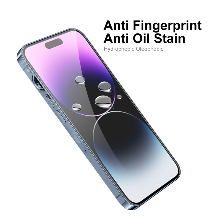 For iPhone 14 Pro 2pcs ENKAY 6D Full Glue Tempered Glass Full Film - free shipping - PMC TechLife - Order now!