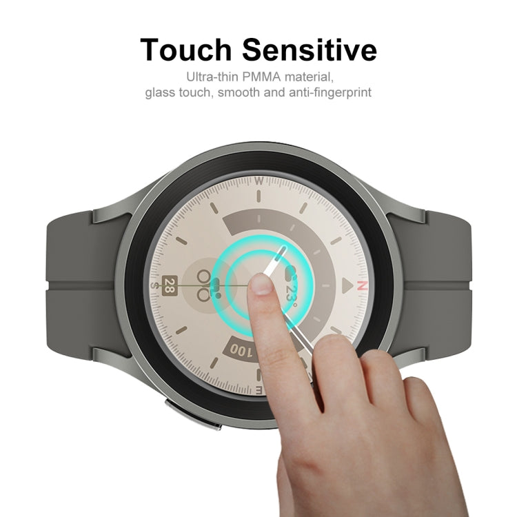 1 PCS For Samsung Galaxy Watch5 Pro 45mm ENKAY 3D Full Coverage HD Screen Protector Film - Screen Protector by ENKAY | Online Shopping South Africa | PMC TechLife | Buy Now Pay Later Mobicred