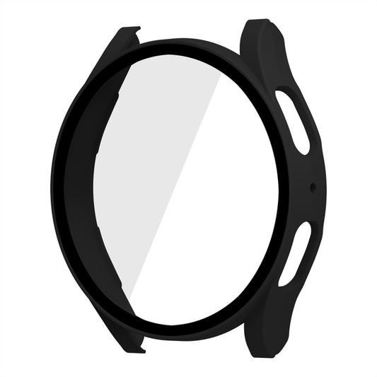 For Samsung Galaxy Watch5 40mm ENKAY Hat-Prince Full Coverage PC Frame + 9H Tempered Glass Case(Black) - Watch Cases by ENKAY | Online Shopping South Africa | PMC Jewellery | Buy Now Pay Later Mobicred