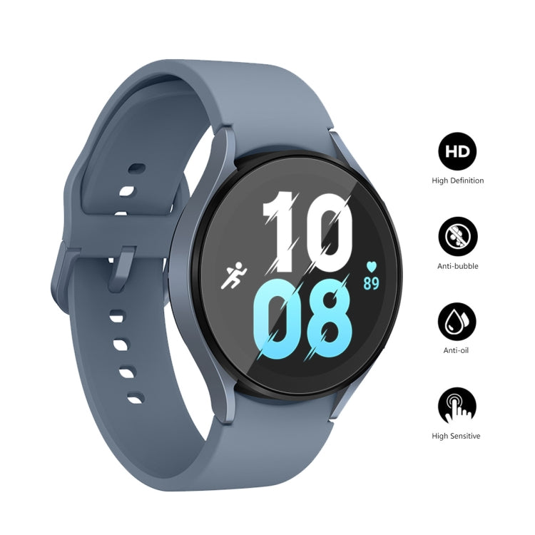 2 PCS For Samsung Galaxy Watch5 44mm ENKAY Hat-Prince Full Screen Coverage TPU Soft Film - Screen Protector by ENKAY | Online Shopping South Africa | PMC Jewellery | Buy Now Pay Later Mobicred