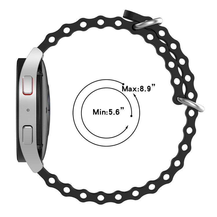 For Xiaomi MI Watch Color 2 22mm Ocean Style Silicone Solid Color Watch Band(Black) - free shipping - PMC TechLife - Order now!
