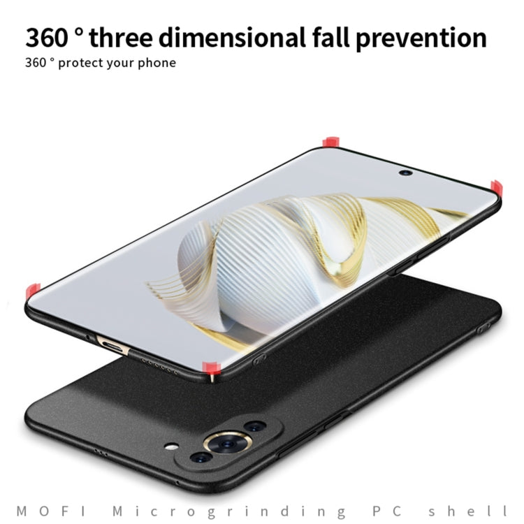 For Huawei Nova 10 MOFI Fandun Series Frosted PC Ultra-thin Phone Case(Gray) - free shipping - PMC TechLife - Order now!