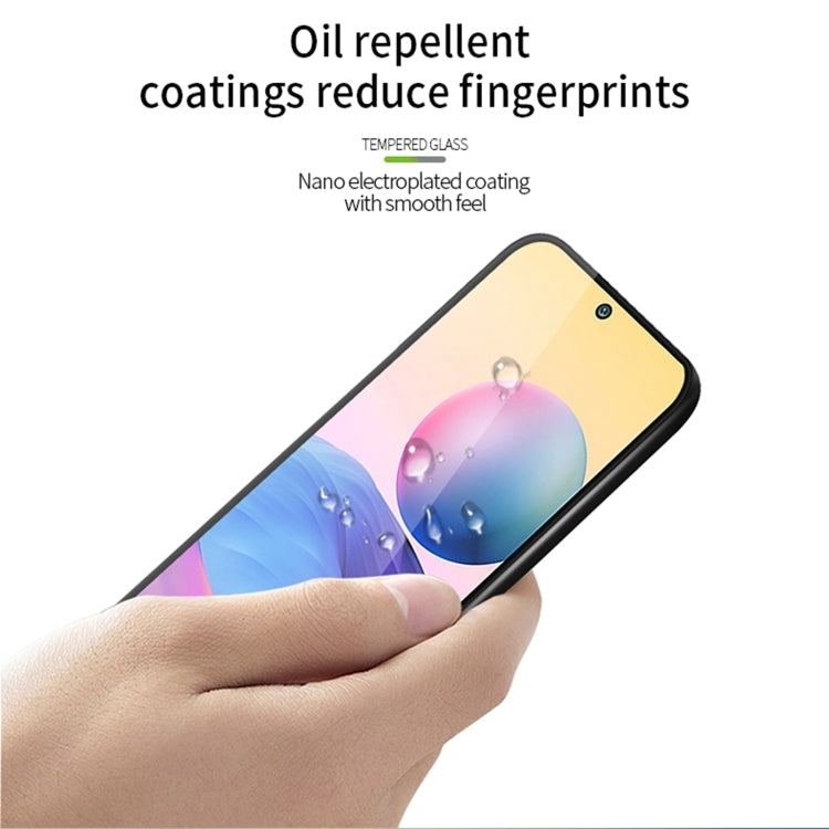 For Xiaomi Redmi Note 12 Pro / Note 12 Pro+ PINWUYO 9H 3D Curved Full Screen Explosion-proof Tempered Glass Film(Black) -  by PINWUYO | Online Shopping South Africa | PMC TechLife | Buy Now Pay Later Mobicred