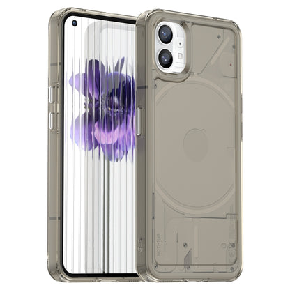 For Nothing Phone 1 Candy Series TPU Phone Case(Transparent Grey) - More Brand by PMC Jewellery | Online Shopping South Africa | PMC Jewellery