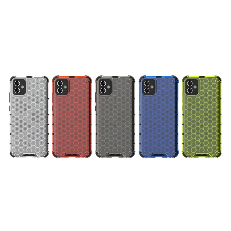For Samsung Galaxy A04e 4G Honeycomb Phone Case(Green) - Galaxy Phone Cases by PMC TechLife | Online Shopping South Africa | PMC TechLife