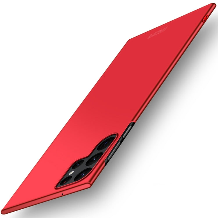 For Samsung Galaxy S23 Ultra 5G MOFI Micro Frosted PC Ultra-thin Hard Case(Red) - free shipping - PMC TechLife - Order now!