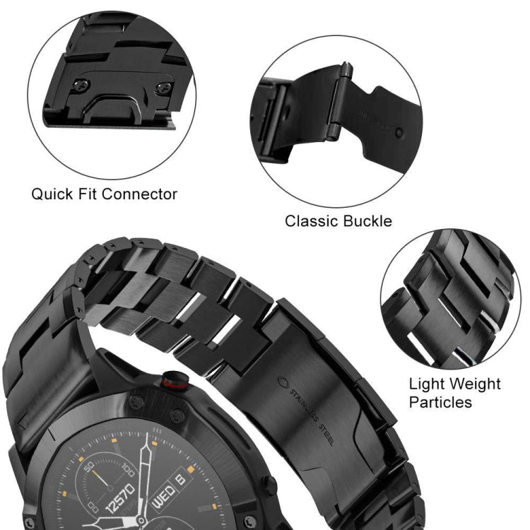 Compatible with Garmin EPIX Gen 2 22mm Titanium Alloy Quick Release Watch Band(Titanium Gray) - free shipping - PMC TechLife - Order now!