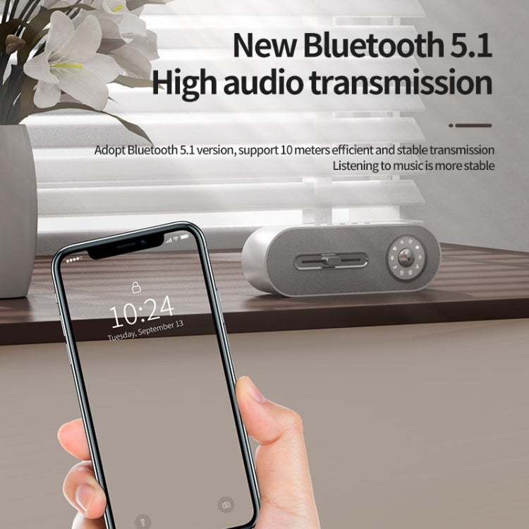 JY-78 Bluetooth Speaker with Sleep White Noise Support Memory Card U-disk(Black) - Desktop Speaker by PMC TechLife | Online Shopping South Africa | PMC TechLife