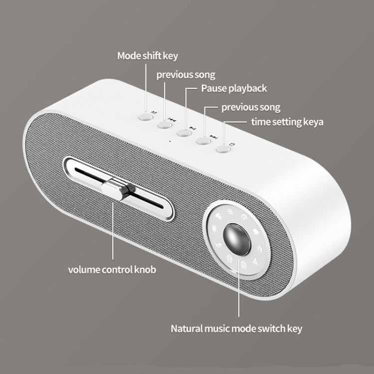 JY-78 Bluetooth Speaker with Sleep White Noise Support Memory Card U-disk(Black) - Desktop Speaker by PMC TechLife | Online Shopping South Africa | PMC TechLife