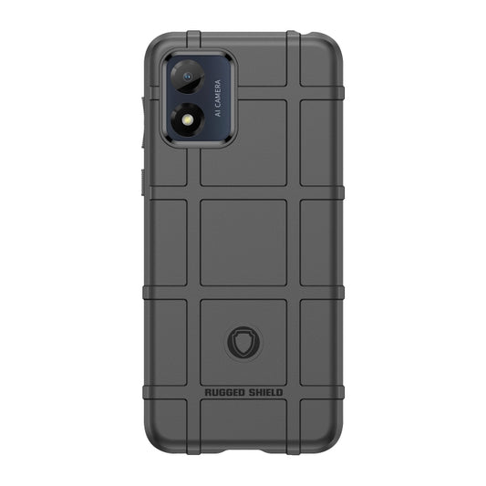 For Motorola Moto E13 Full Coverage Shockproof TPU Phone Case(Black) - Motorola Cases by PMC Jewellery | Online Shopping South Africa | PMC Jewellery