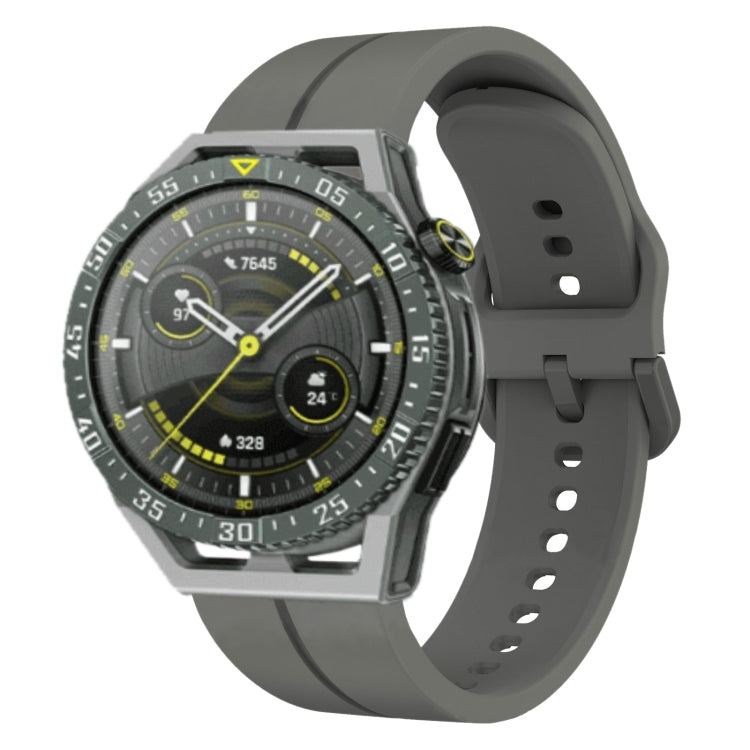 For Huawei Watch GT 3 SE 22mm Loop Silicone Watch Band(Dark Grey) - Watch Bands by PMC TechLife | Online Shopping South Africa | PMC TechLife | Buy Now Pay Later Mobicred
