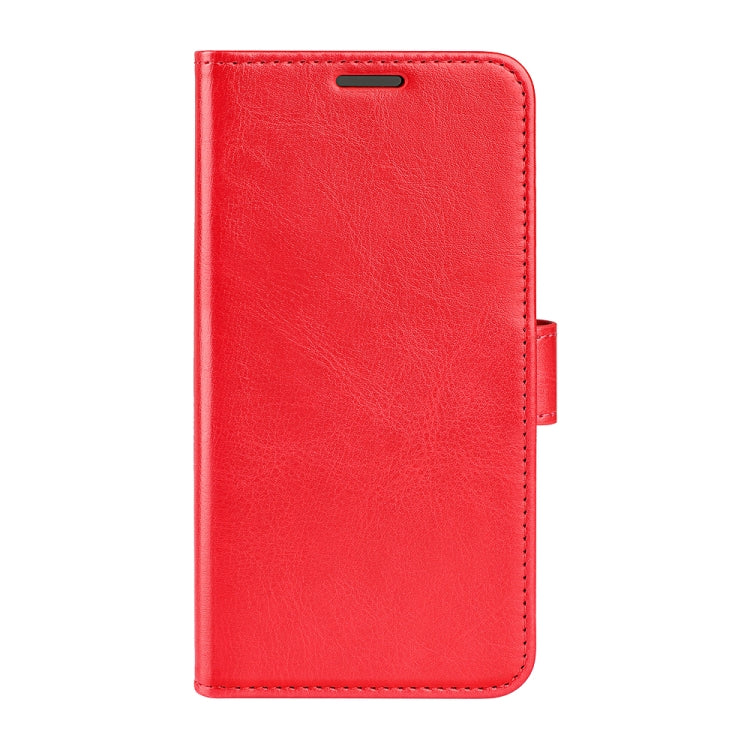 For Motorola Moto E13 R64 Texture Horizontal Flip Leather Phone Case(Red) - Motorola Cases by PMC Jewellery | Online Shopping South Africa | PMC Jewellery