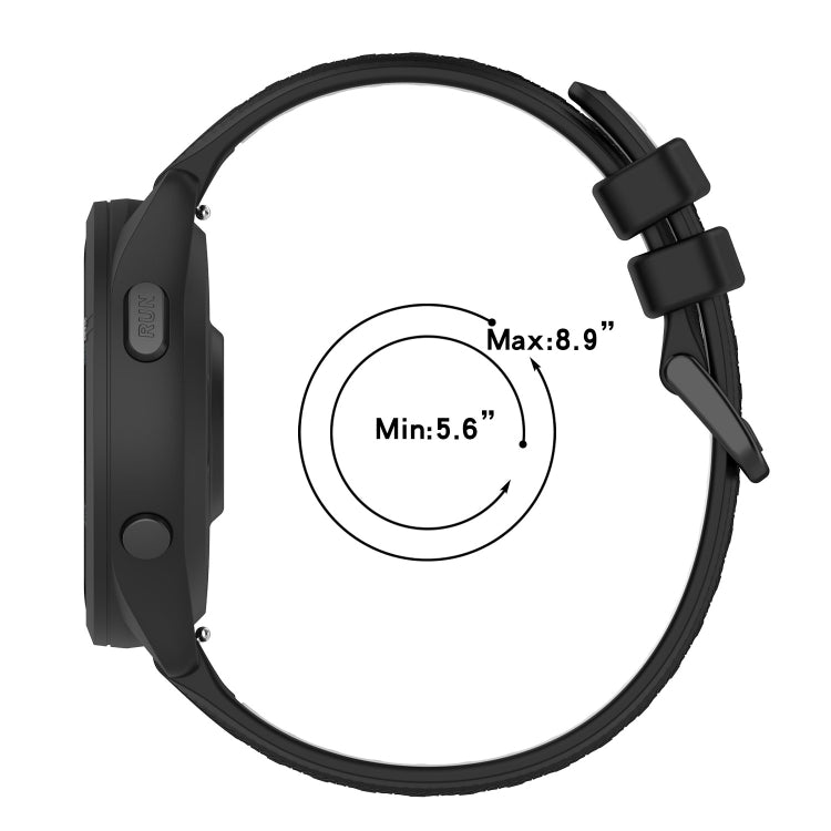 For Xiaomi Watch S2 46mm 22mm Sports Two-Color Silicone Watch Band(Black+Grey) - Smart Wear by PMC Jewellery | Online Shopping South Africa | PMC Jewellery