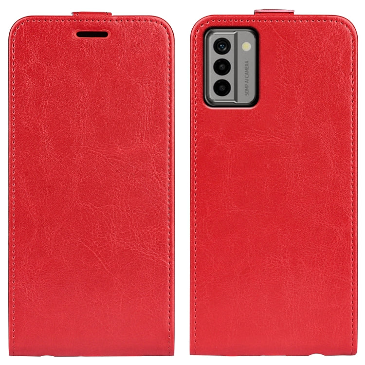 For Nokia G22 R64 Texture Vertical Flip Leather Phone Case(Red) - Nokia Cases by PMC Jewellery | Online Shopping South Africa | PMC Jewellery