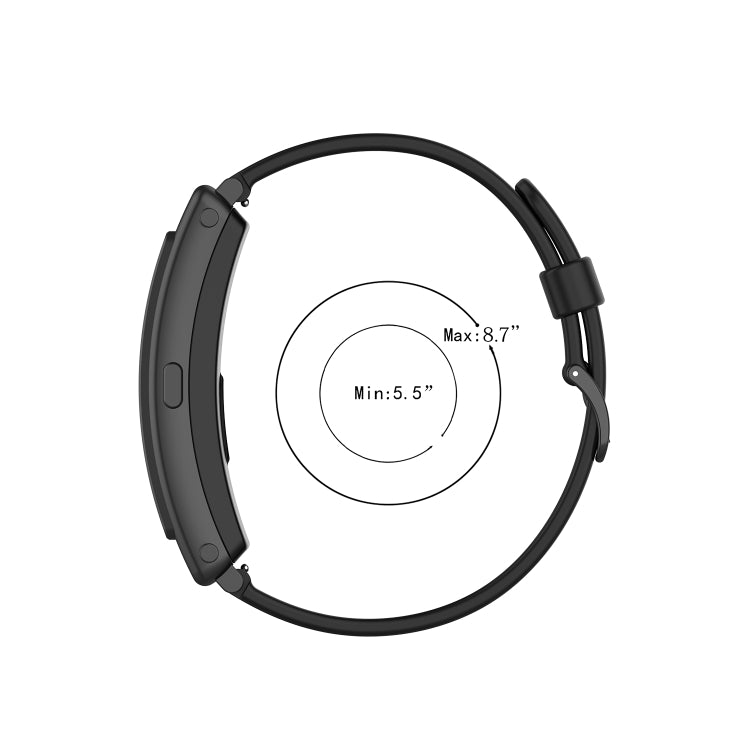 For Huawei Band 7 Solid Color Silicone Watch Band(Rock Cyan) - Smart Wear by PMC TechLife | Online Shopping South Africa | PMC TechLife