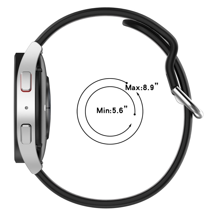 For Amazfit GTS 2 Mini 20mm Breathable Two-Color Silicone Watch Band(White+Black) -  by PMC TechLife | Online Shopping South Africa | PMC TechLife