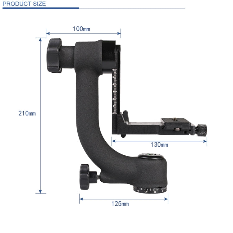 C022 Horizontal 360 Degree Gimbal Tripod Ball Head - Tripod Heads by PMC TechLife | Online Shopping South Africa | PMC TechLife