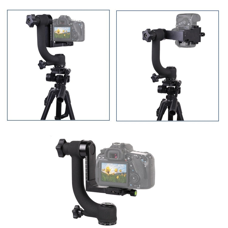 C022 Horizontal 360 Degree Gimbal Tripod Ball Head - Tripod Heads by PMC TechLife | Online Shopping South Africa | PMC TechLife
