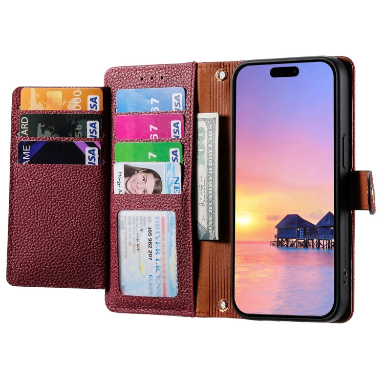 For iPhone 13 mini Love Zipper Lanyard Leather Phone Case(Red) - free shipping - PMC TechLife - Order now!