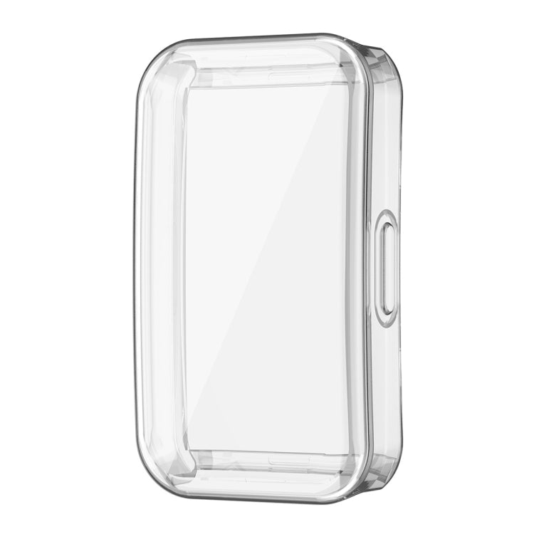 For Huawei Band 8 ENKAY Hat-Prince Full Coverage Transparent Soft TPU Watch Case with Screen Protection - Watch Cases by ENKAY | Online Shopping South Africa | PMC Jewellery