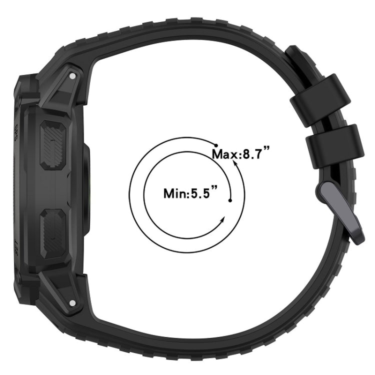 For Garmin Instinct 2X Sports Silicone Replacement Watch Band(Red) - Watch Bands by PMC TechLife | Online Shopping South Africa | PMC TechLife