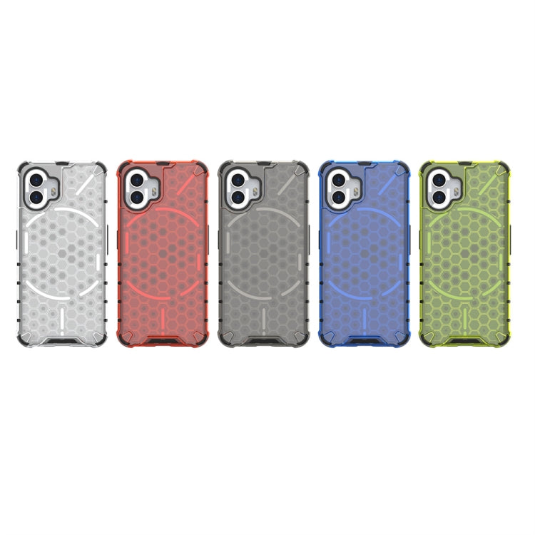 For Nothing Phone 2 Shockproof Honeycomb Phone Case(White) - free shipping - PMC TechLife - Order now!